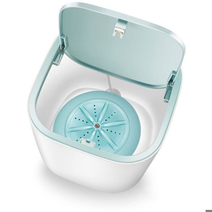 Lave-linge portable ultrasons Mini Turbo pour sous-vêtements et bébés USB idéal voyage et camping