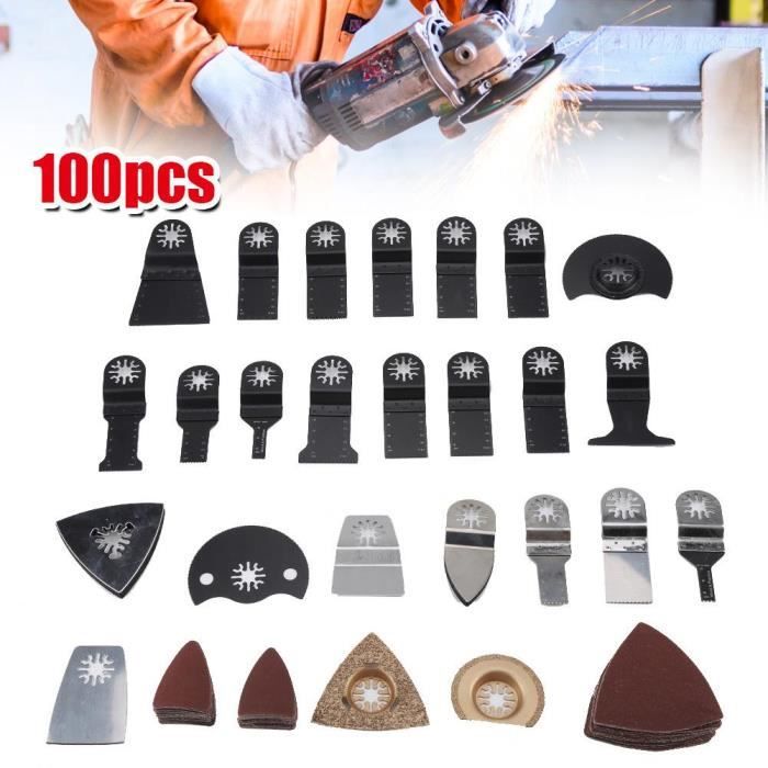 100pc 32 mm Oscillant Outil Multi-E-CUT Lame de scie standard pour Dewalt Blacker