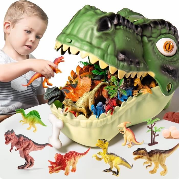 Jouet Dinosaure avec Tapis d Activite Marque 69 Figurines Realistes Pour Enfants Garcons et Filles Cdiscount Puericulture Eveil bebe