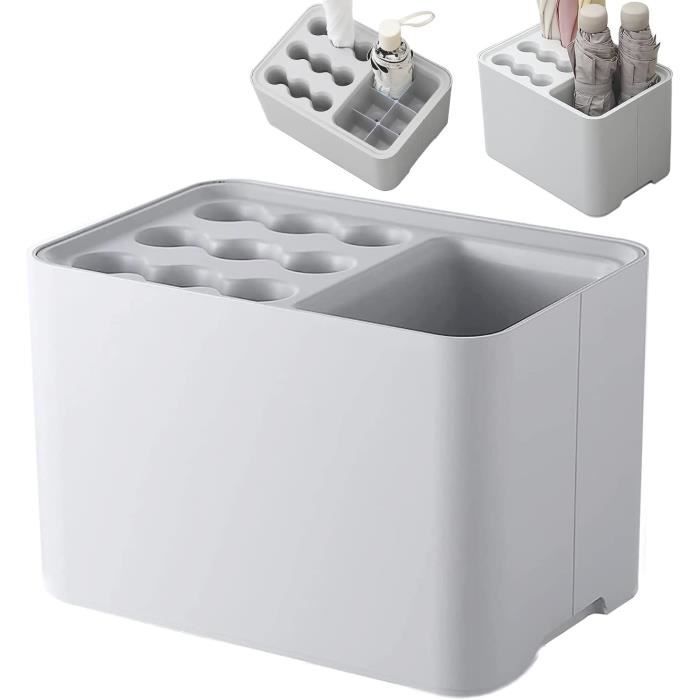 Porte-parapluie - Grande Capacité - Antidérapant - Bac D'égouttage