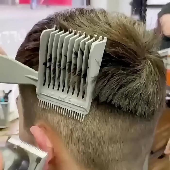 Peigne de coiffure dégradé pour hommes