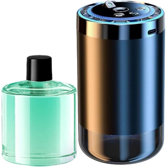 Désodorisant Voiture Personnalisable - Clip à Grille D'aération, Bois, Avec Bâton Rechargeable - Parfum Naturel - 7