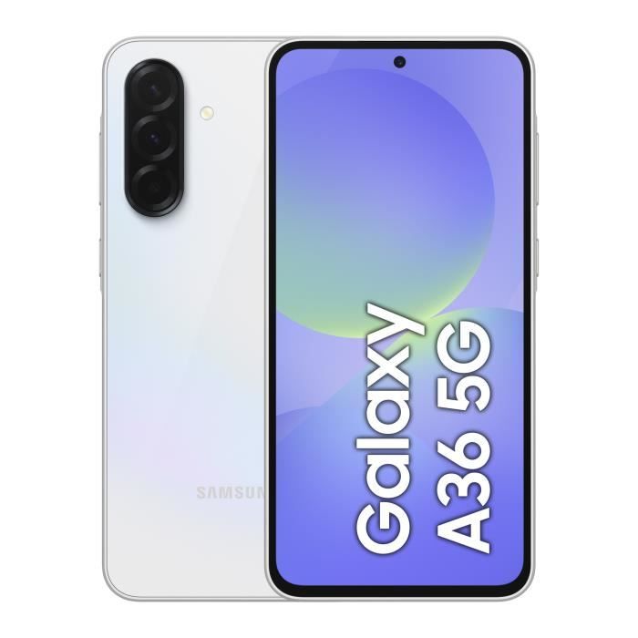 SAMSUNG Galaxy A36 5G Smartphone 256 Go Blanc SAMSUNG Galaxy A36 5G Smartphone 256 Go Blanc