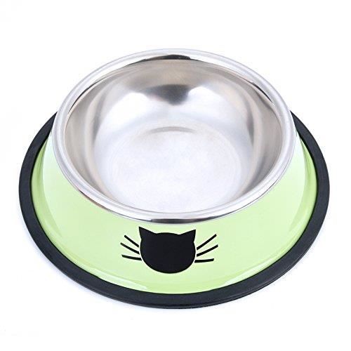 Lot De 6 Gamelles Chat En Inox 304 - Anti-moustaches, Facile à Nettoyer - Pour Chat, Chiot, Petit Animal