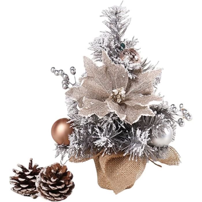 Mini Sapin De Noël De Table, Petit Sapin De Noël Artificiel De 30 Cm