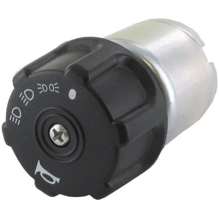 Contacteur phares 4 positions avec bouton klaxon - universel