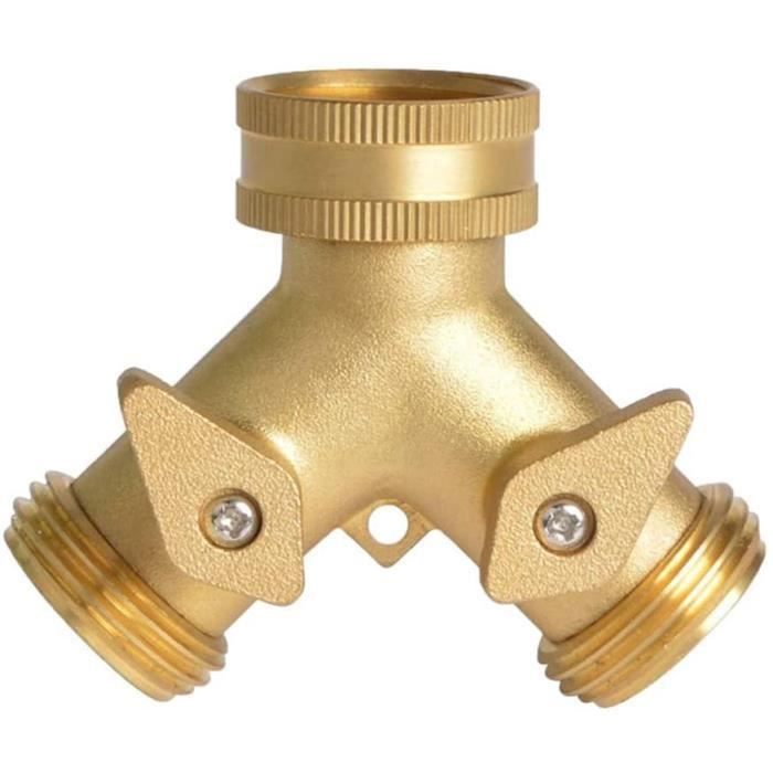 GARDENA 2 Voie Jardin Tuyau Connecteur Raccord Arrosage Eau Tuyau Robinet Haute Qualité 