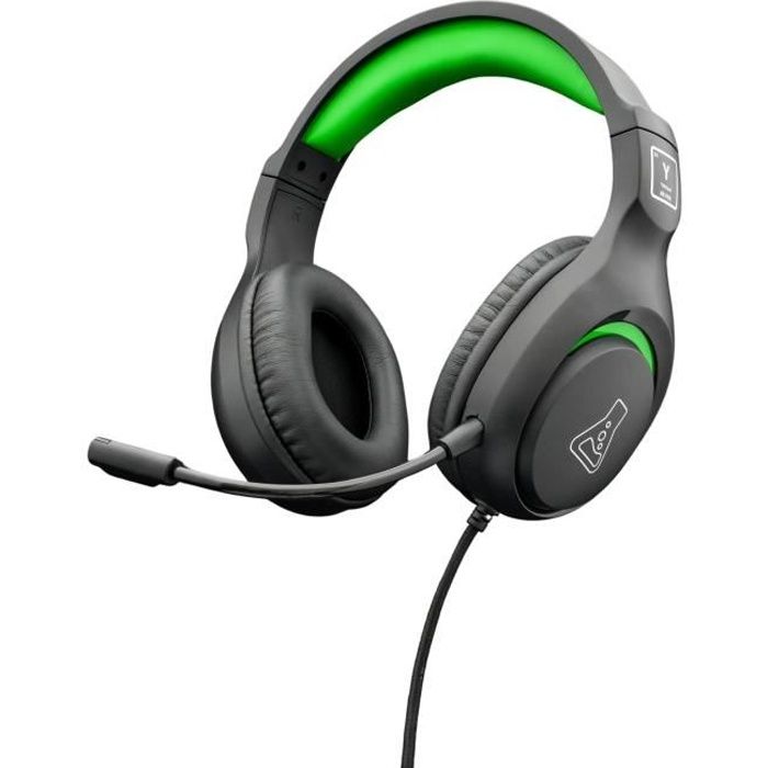 Casque Gaming - THE G-LAB - KORP-YTTRIUM-GREEN - Vert - Compatible PC,Playstation, Xbox