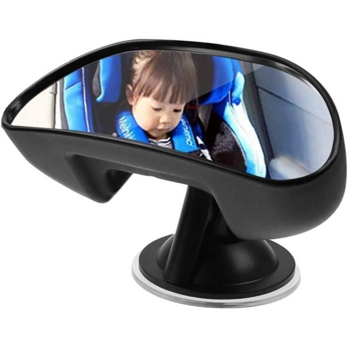 Miroir de Voiture de Bébé,Rotation à 360° Rétroviseur Voiture Bébé