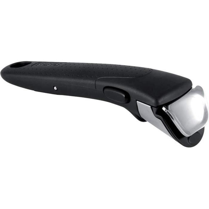MANCHE DE POELE Tefal L9933015 Ingenio Poign-eacutee Noire Amovible avec Bouton Rouge ou Noir1
