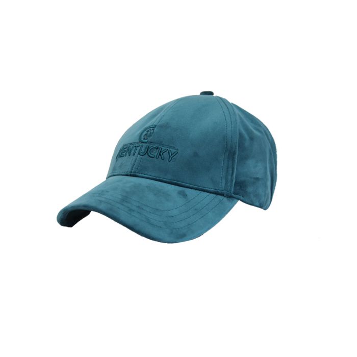 Casquette velvet Kentucky - emerald - TU