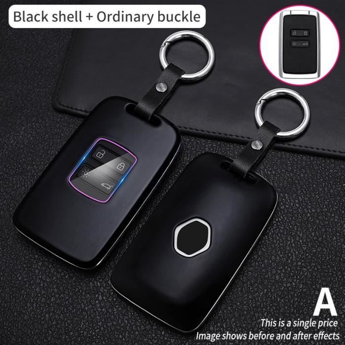 Coque 4 boutons voiture clé housse pour renault megane clio captur kangoo