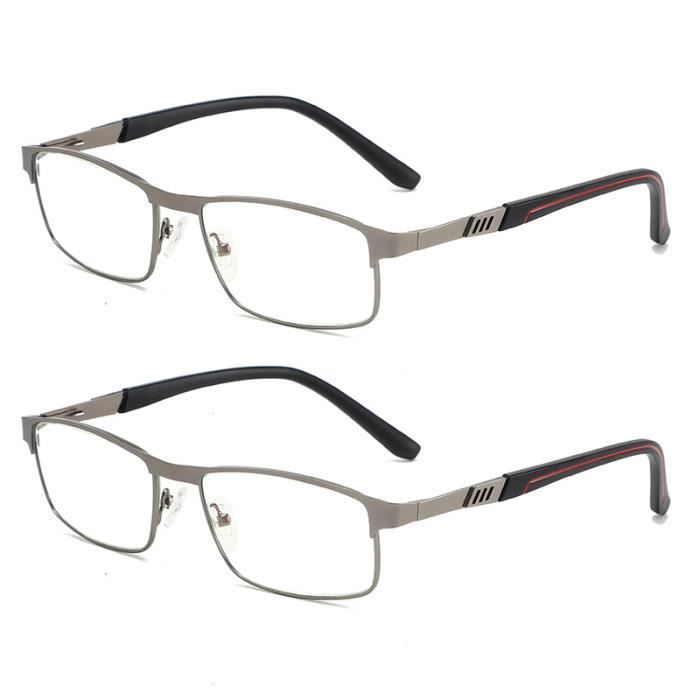 Edison & King Lunettes De Lecture «Free» Sans Monture Avec Charnière à Ressort (Bleu, 1,00 Dpt
