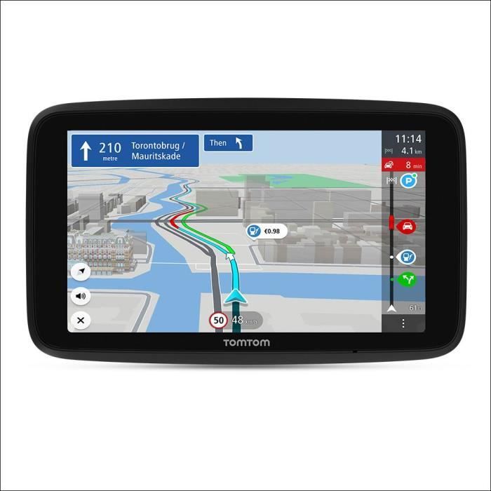 Navigateur GPS TomTom GO Discover Monde 7'' - Cartographie monde 183 pays, TomTom Traffic, services premium live
