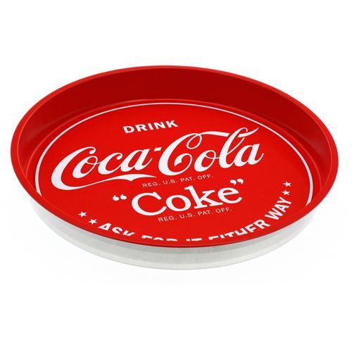 Plateau Coca Cola - Métal - Diam. 33 cm