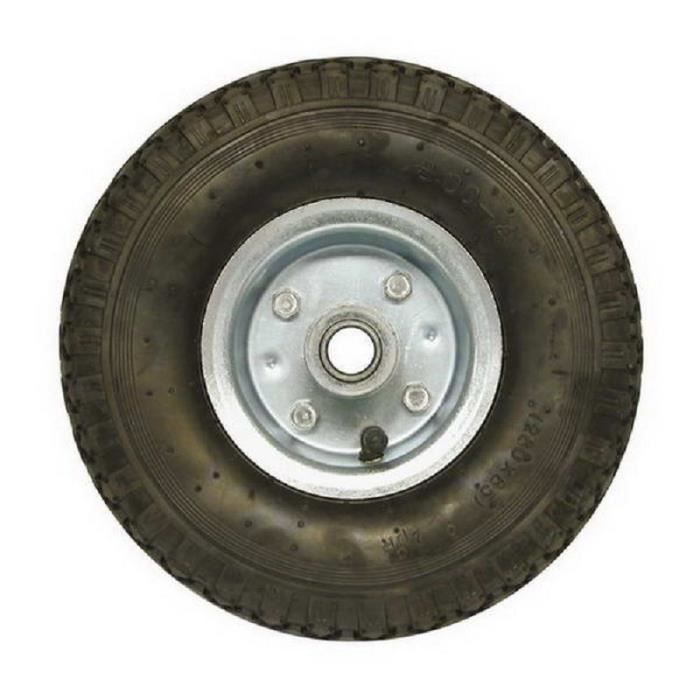 Pneu Gonflable 60mm Roue Jockey Pour Remorque 60mm - Pneu Gonflable - Déplacement Facile Roue Caravane
