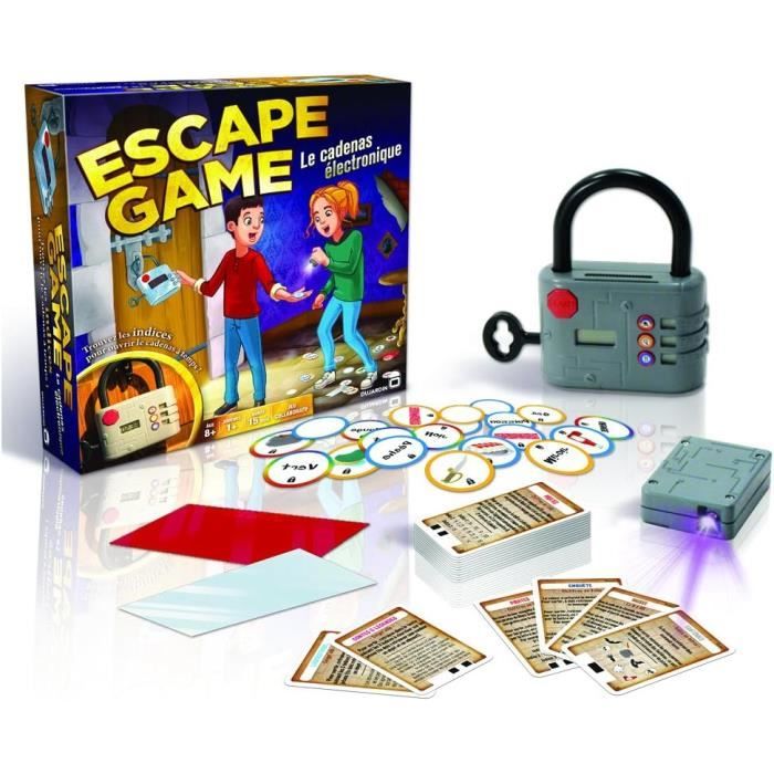 Dujardin - Escape Game - Electronique - Trouve des Indices Pour Ouvrir Le Cadenas à Temps - Jeu d'Action Collaboratif et Ludique