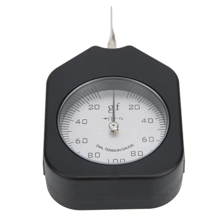 Jauge De Tension à Cadran JEANOKO SEG-500-2 – Double Pointeur, Mesure 500 G, Portable