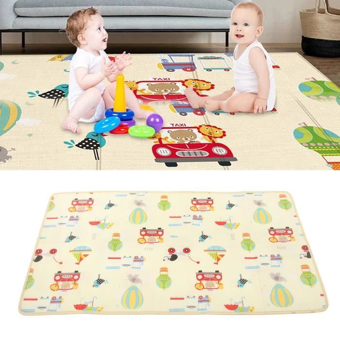 tapis pliable pour bébé Tapis de Jeu Pliable pour bébé, Tapis de Jeu d'activité Extra Large Imperméable puericulture d'eveil
