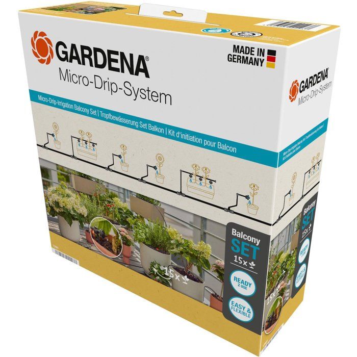 Kit dinitiation pour balcon - jusquà 15 plantes - 13401-20