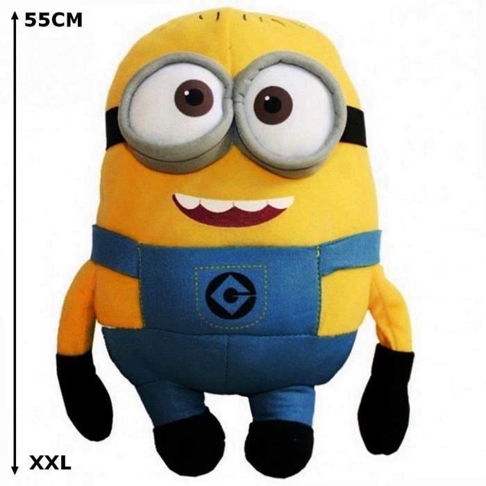 peluche licorne minion geante