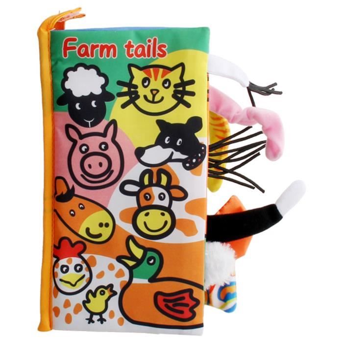 Livre Interactif Amusant Pour Bebe Avec Son Froisse Chiffon De Dentition Pour Bebe Livres Froisses Jouet De Cultiver Cdiscount Jeux Jouets