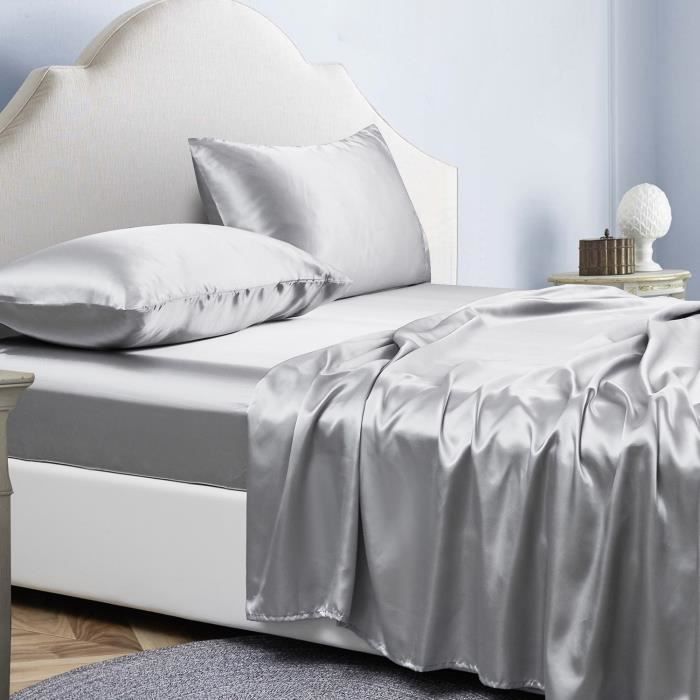 Morbuy Chemin De Lit Avec Coussin Assorti, Couleur Unie Chemin De Lit H Tel Doux Drapeau B 913339