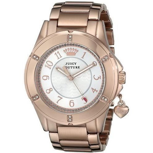 Montre Ancienne Rare Juicy Couture - Boîtier Argenté Avec Strass Swarovski - Neuf Avec étiquettes