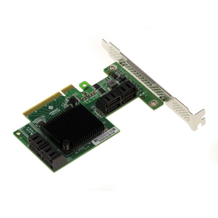 Cart contrôlur PCI 2.0 SAS + SATA - 6GB - 8 Ports INTRNS - OM