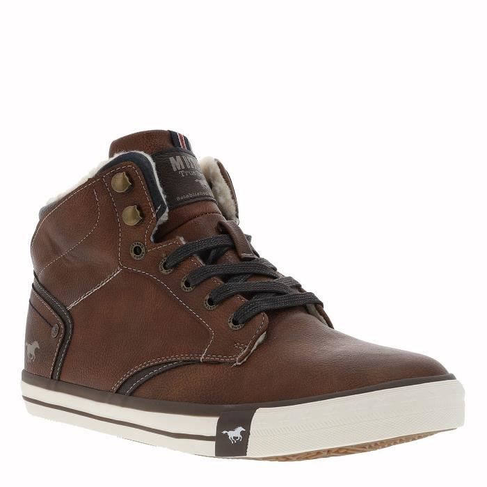basket montante homme mustang