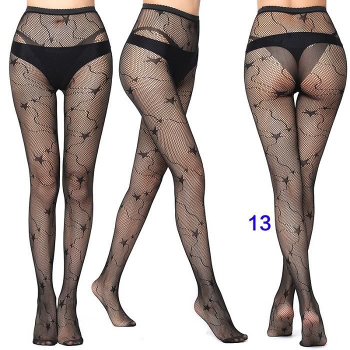 Collants Halloween Motif Toile D'Araignée – Taille Unique, Cosplay, Fêtes Déguisées (1 Paire)
