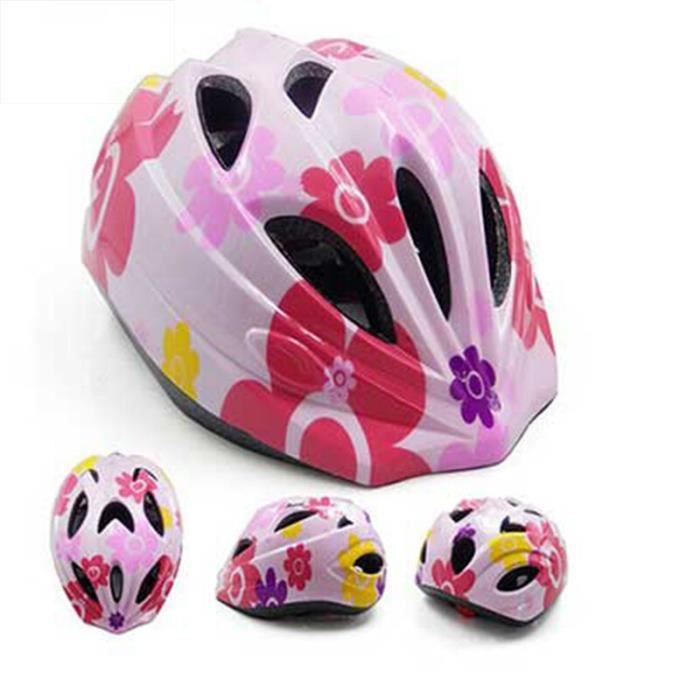 Casque De Vélo Enfant Léger - 108g, Réglable De 5 à 14 Ans, Coque Moulée Et Mousse Anti-Choc Pour Sécurité