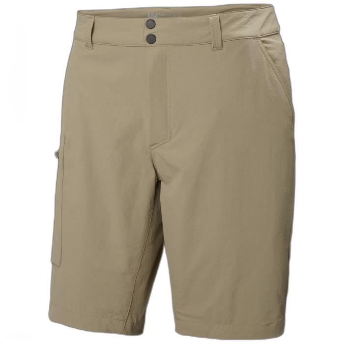 Short Softshell Helly Hansen Brono - Pebble - Homme - Randonnée - Montagne Short Softshell Helly Hansen Brono - Pebble - Homme - Randonnée - Montagne