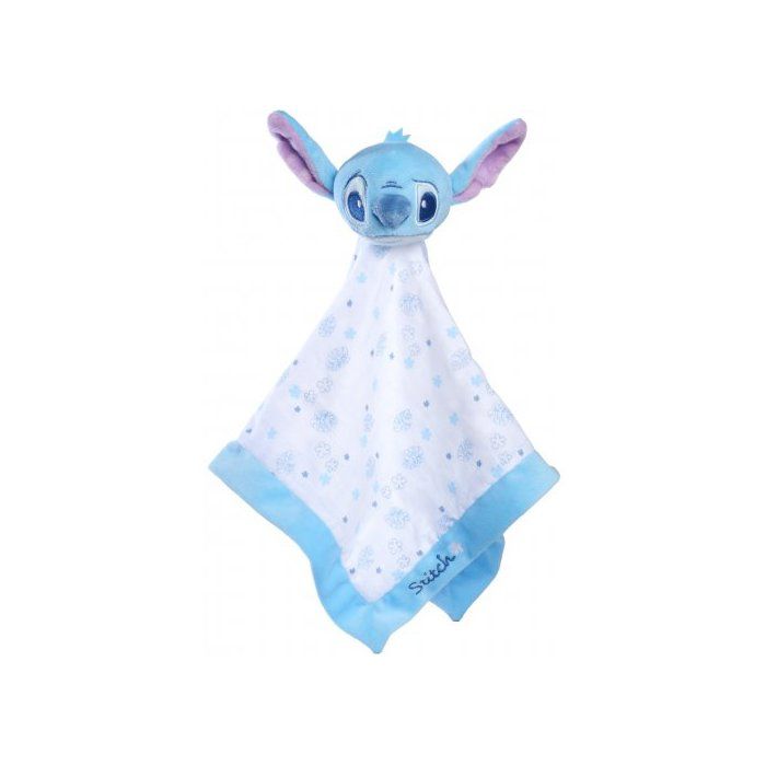 Disney - Peluche stitch et sa couverture 25 cm, Livraison Gratuite 24/48h
