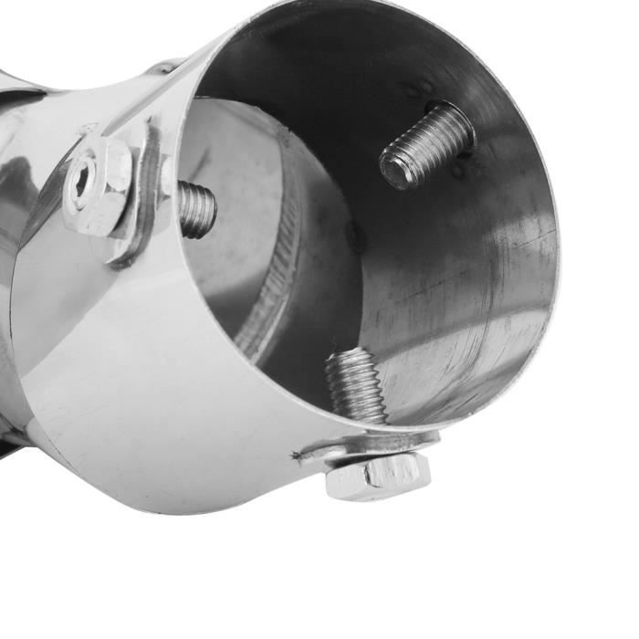 Embout D'échappement Universel En Inox - Coude De Sortie, Diamètres 70mm (ou Autres), Pour Personnalisation
