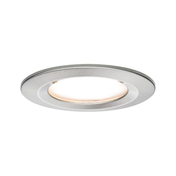 Paulmann Nova Spot encastrable pour salle de bains LED LED 6 W IP44 fer (brossé)