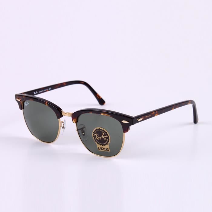 RAY-BAN CLUBMASTER Lunettes de soleil RB3016 W0366 51/21