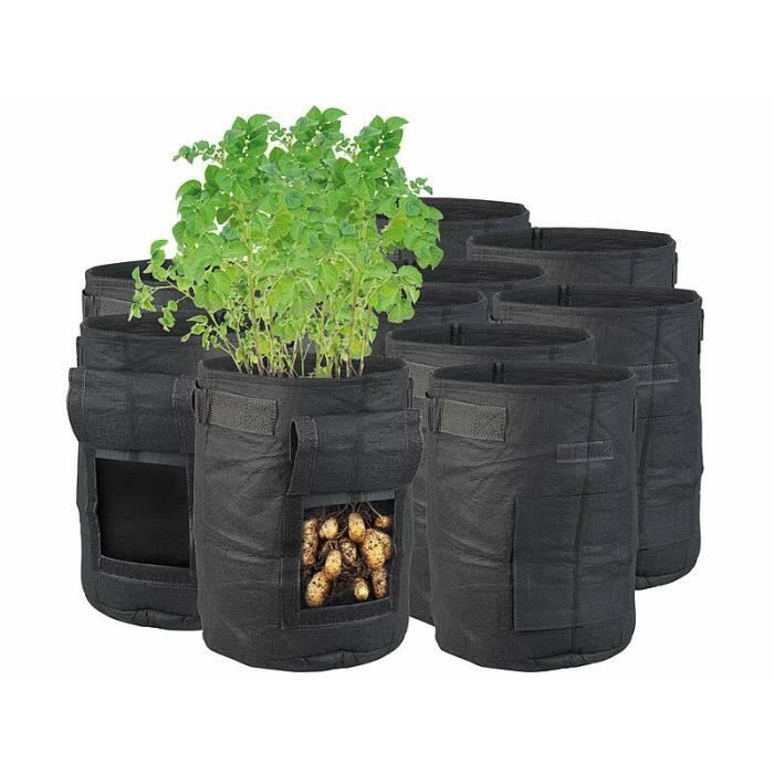 Pomme De Terre Jardin Royal Gardineer : 2 Sacs De Culture 38 L Avec Trappe Et Poignées - Accessoires De Culture - Achat & Prix Sac De Plantation