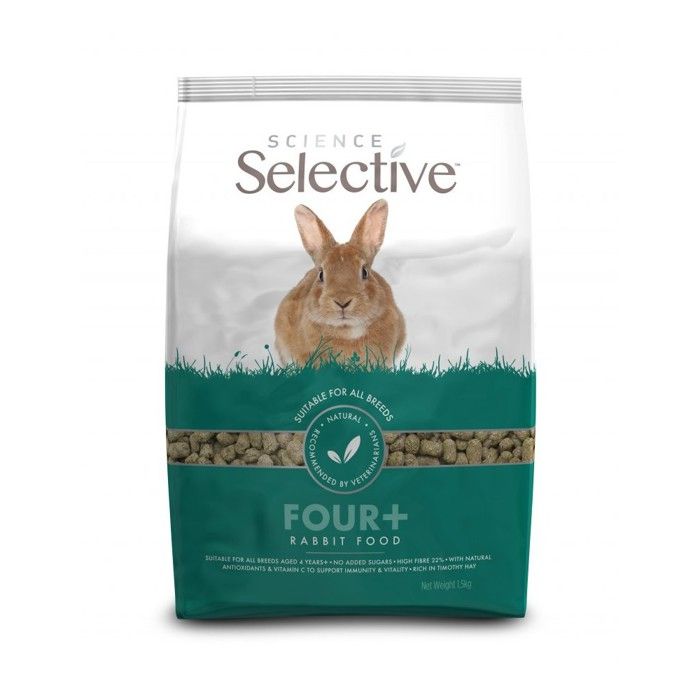 Comparer les prix de Aliment complet Lapin - SELECTIVE - 10 kg - Riche en fibres - Faible en sucre - Antioxydants ajoutés