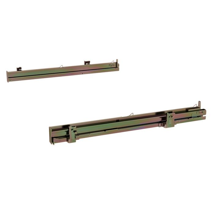 Rails télescopiques Cliprail Pyrolyse HZ638070 - vue 2