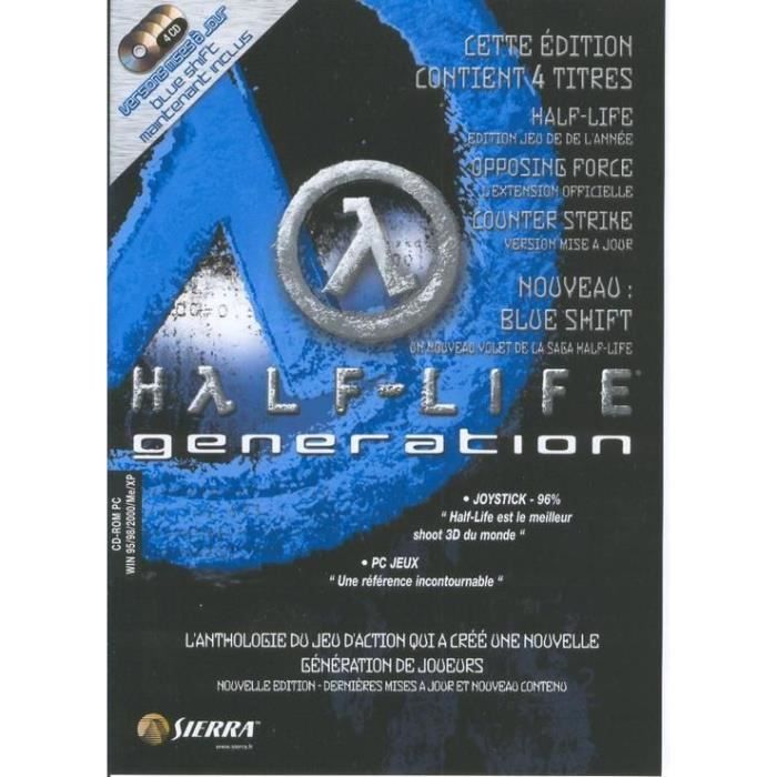 Sierra Half Life Generation