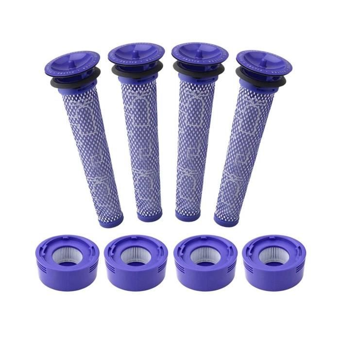 PréFiltres HEPA PostFiltres de Rechange pour Filtres D'Aspirateur V8