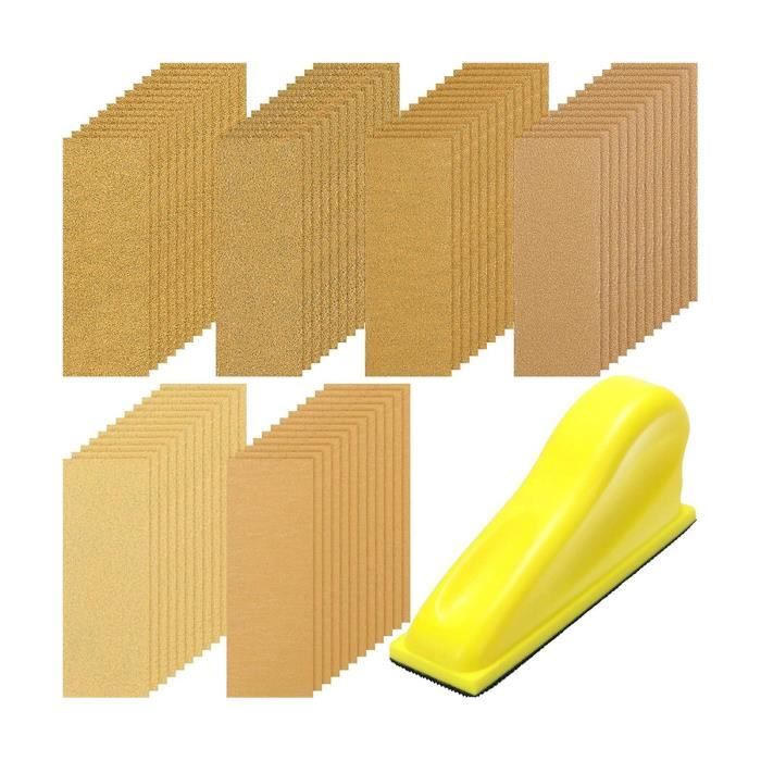 EMagTech Kit Micro-Ponceuse Avec 105 Feuilles Papier De Verre - Outil De Détail