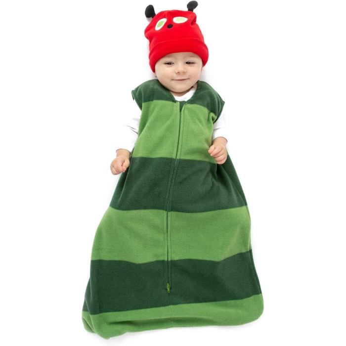 Gigoteuse Sac De Couchage Cuddle Club Bébé - Couverture Pyjama Avec Bonnet, Sécurité Sommeil 0-24 Mois