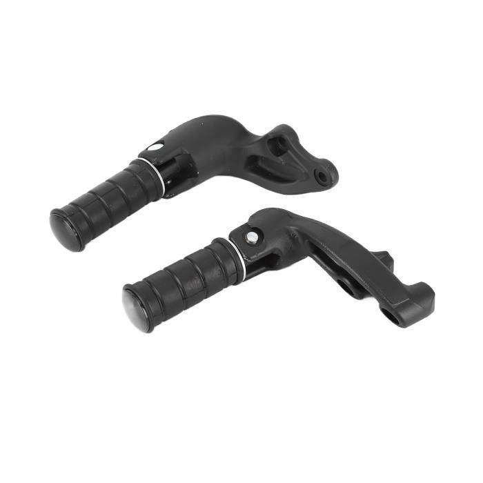 Repose-pieds étendus Pour Vespa GTS 300ie Super Sport - Lot De 2, Métal, Argent