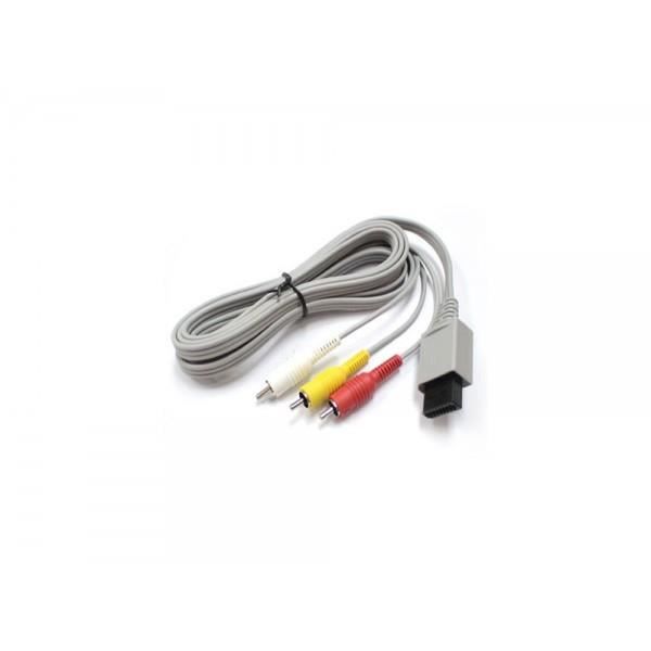 Third Party Cable AV TV pour Wii Officiel [Occasion] Cdiscount