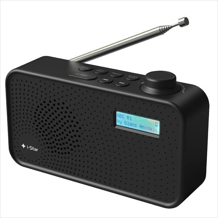 Poste de radio FM, DAB/DAB+ sans fil Bluetooth, batterie en option