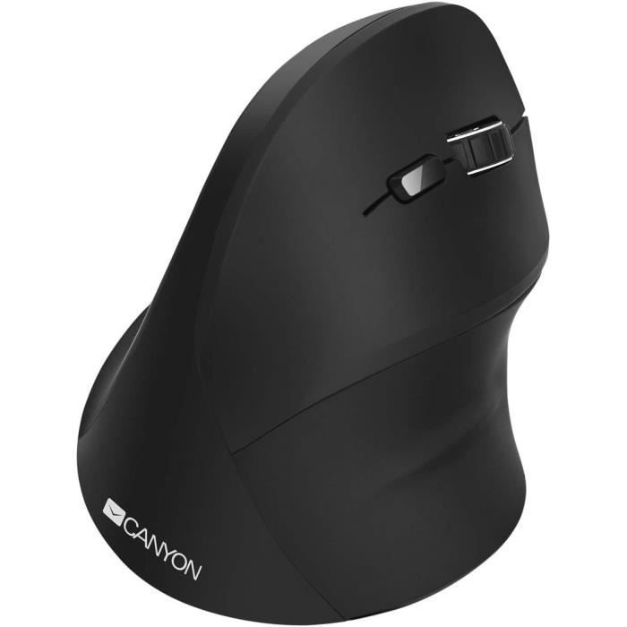 Souris Verticale Sans Fil Ergonomique - Rechargeable - DPI Réglable 800/1200/1600 - 5 Boutons - Neuf