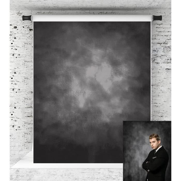 1.5x 2.1m Toile De Fond Pour Studio Photo De Mur Gris Nanomètre