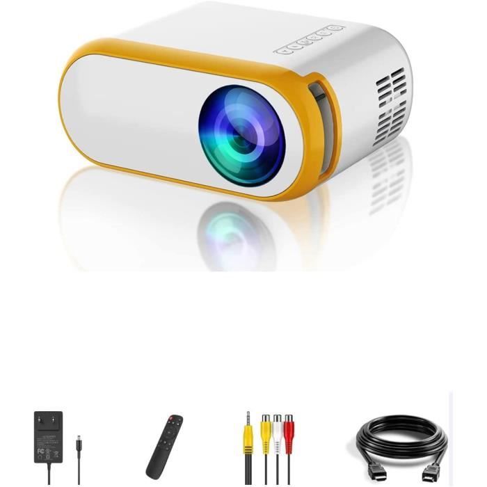 VidéoprojecteurMini Projecteur Portable 4000 Lumens 1080P Full HD